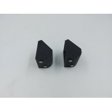 Number plate bracket buffers